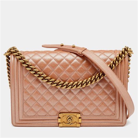 chanel iridescent beige|The Guide to Chanel Bag Colors .